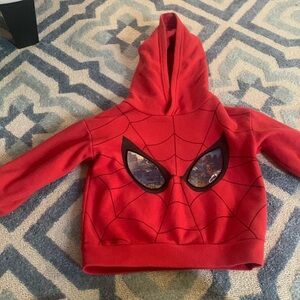 3t spider man h&m holographic hoodie
